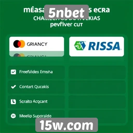 Métodos de pagamento aceitos no 5nbet